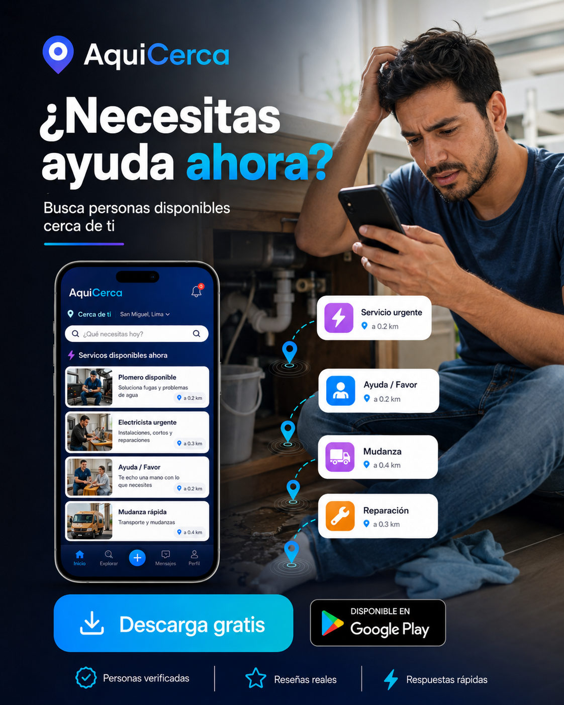 Necesitas ayuda ahora